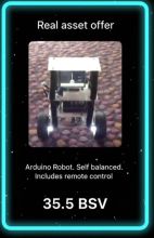 Balancing robot with remote control