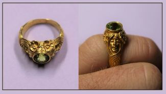 peridot ring